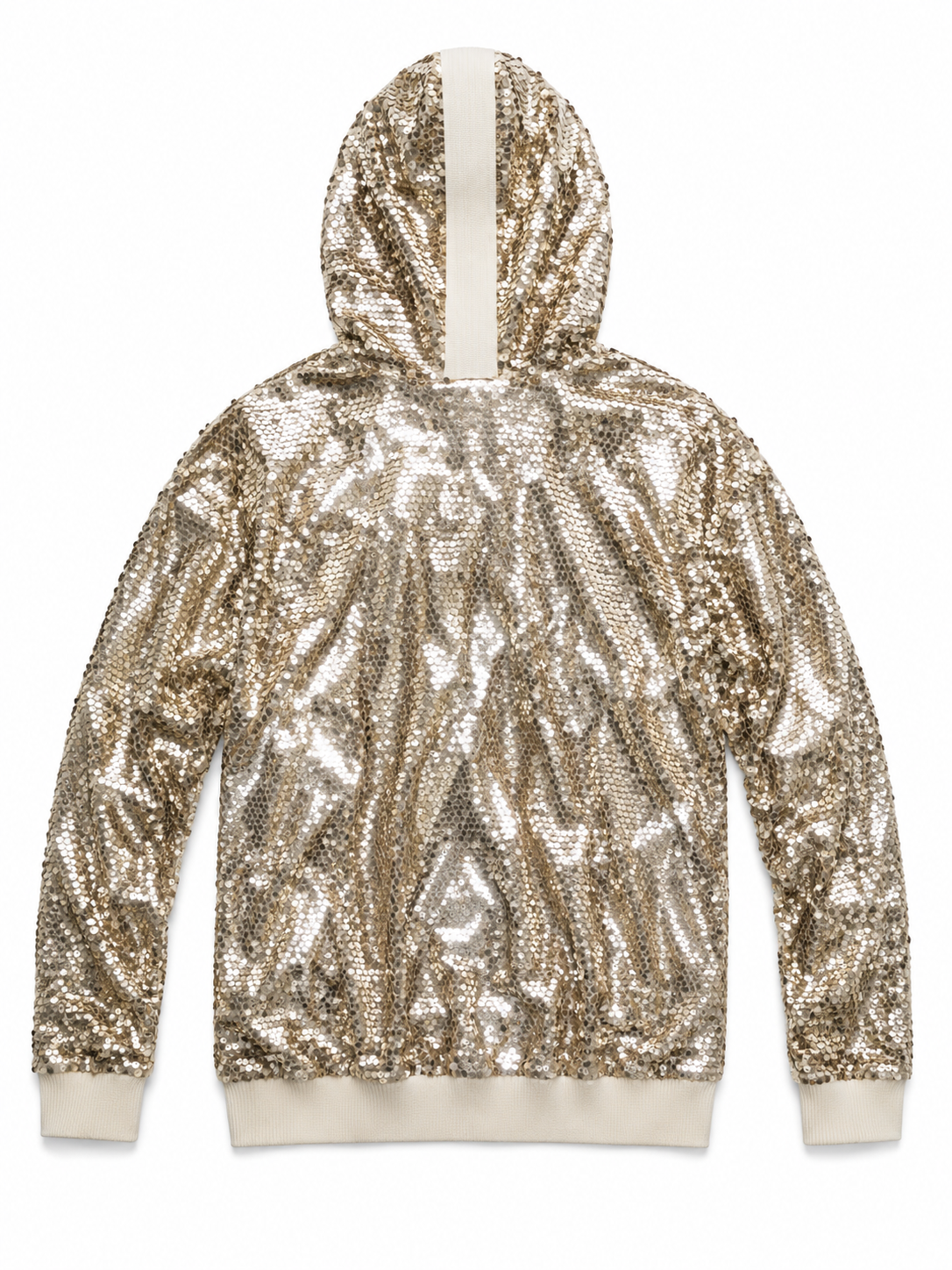 Gold Sequin Hoodie