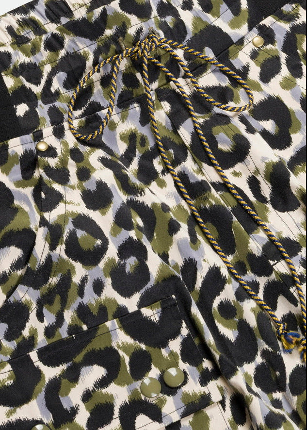 Animal Drop Crotch Cargo Baggy Pants