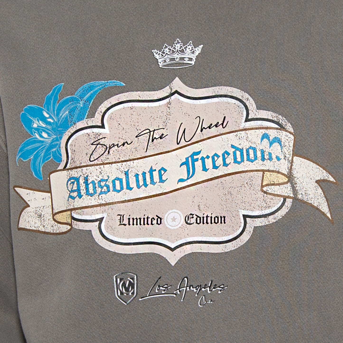 Crew Pullover Sweatshirt / Vintage Grey