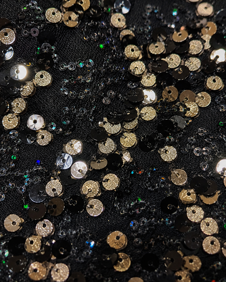 Midnight Sequin Knit Top