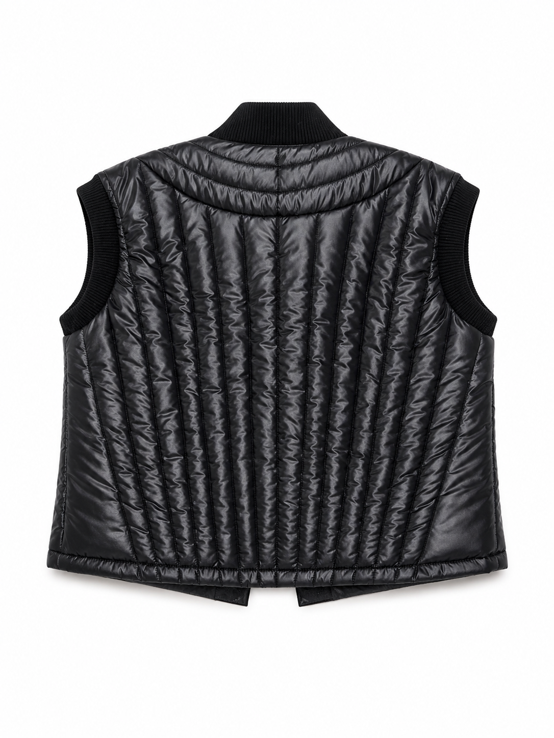 MC Chasson Custom Quilted Waxy Print Vest