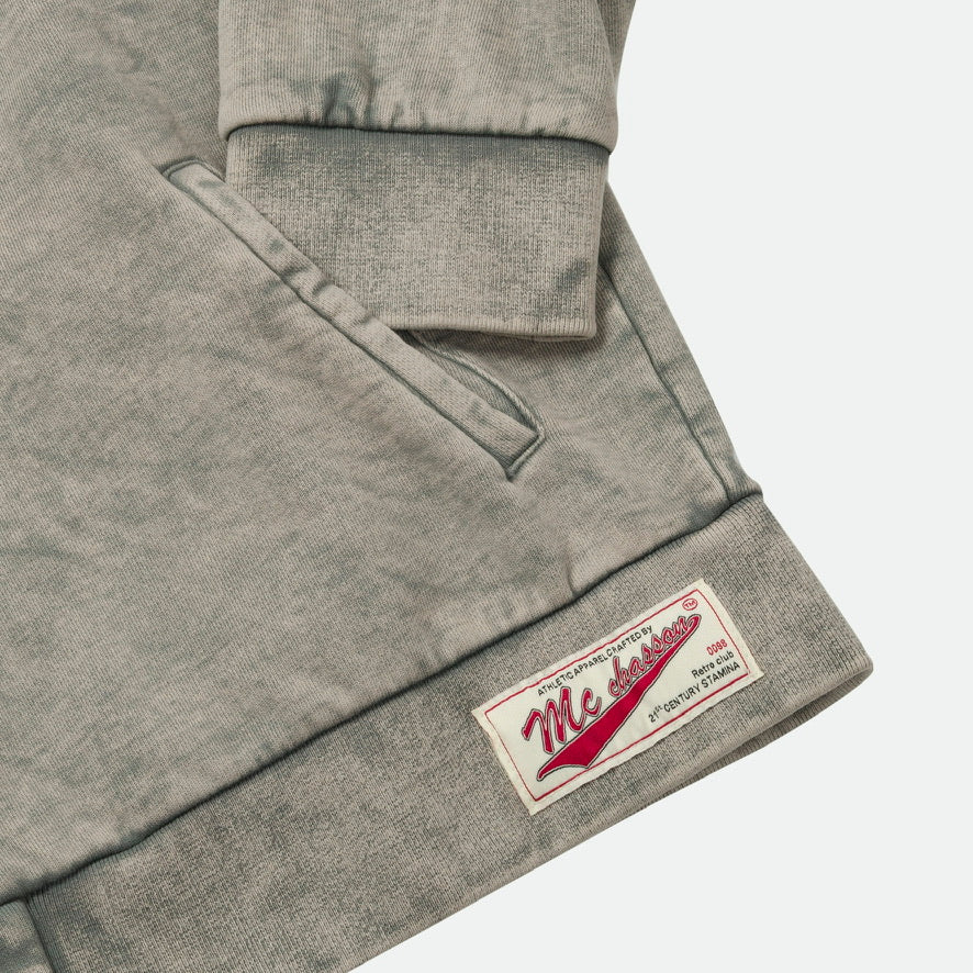 Varsity jacket 100% cotton mineral wash