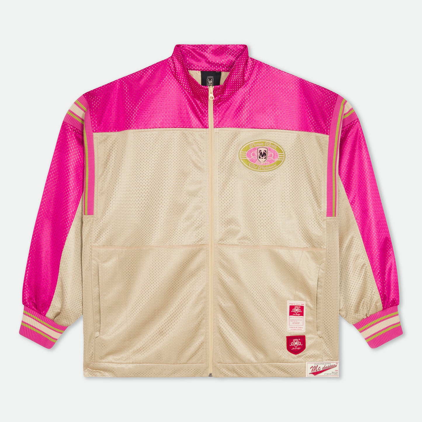 Layered Mesh Track Jacket