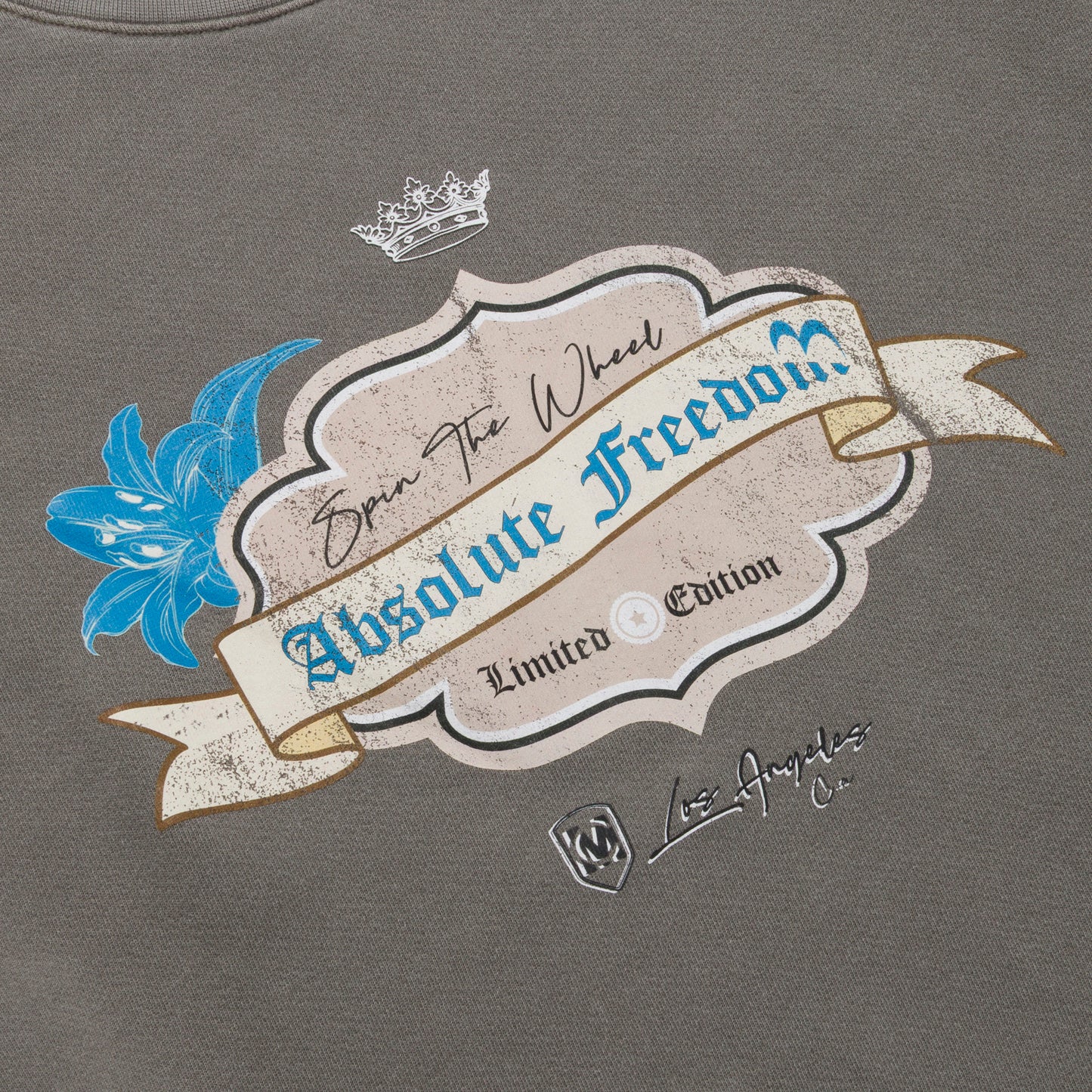 Crew Pullover Sweatshirt / Vintage Grey