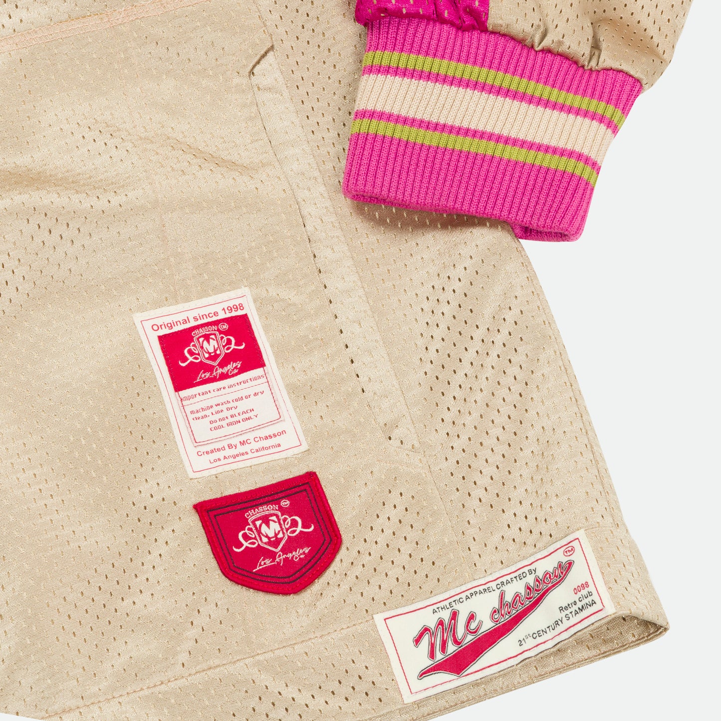 Layered Mesh Track Jacket