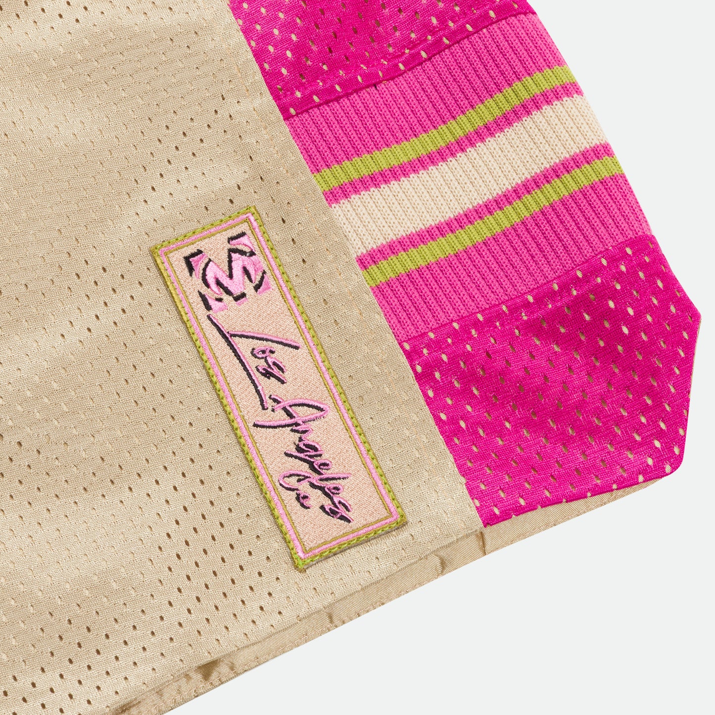 Layered Mesh Track Shorts