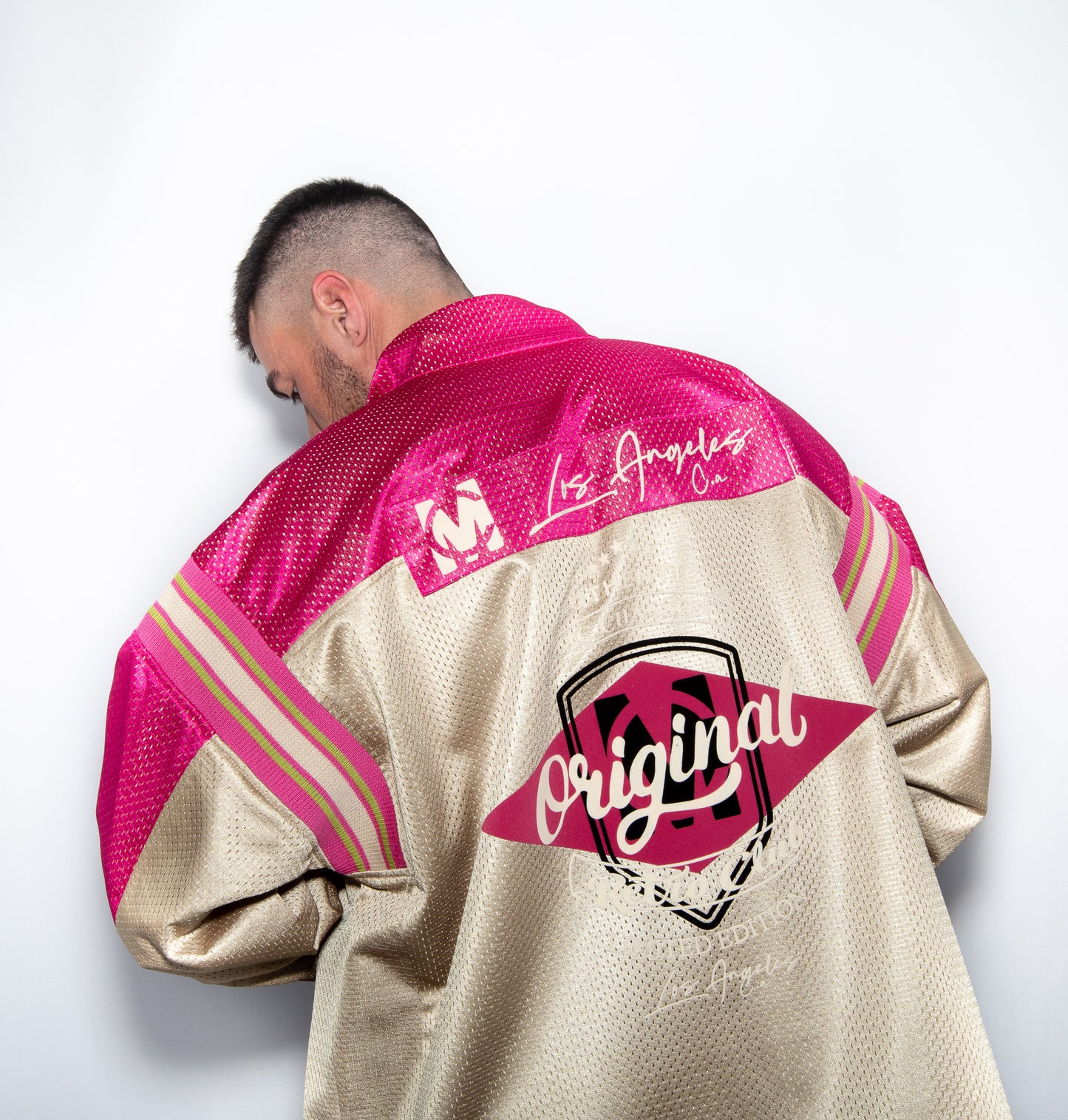 Layered Mesh Track Jacket