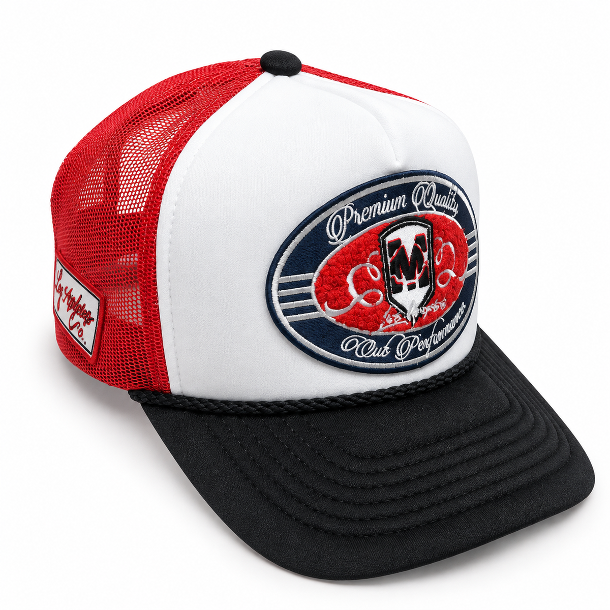 Signature Mesh Trucker Hat Tricolor