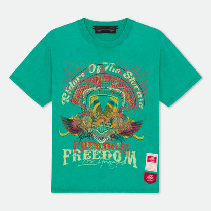 Riders of the storm vintage wash T shirt
