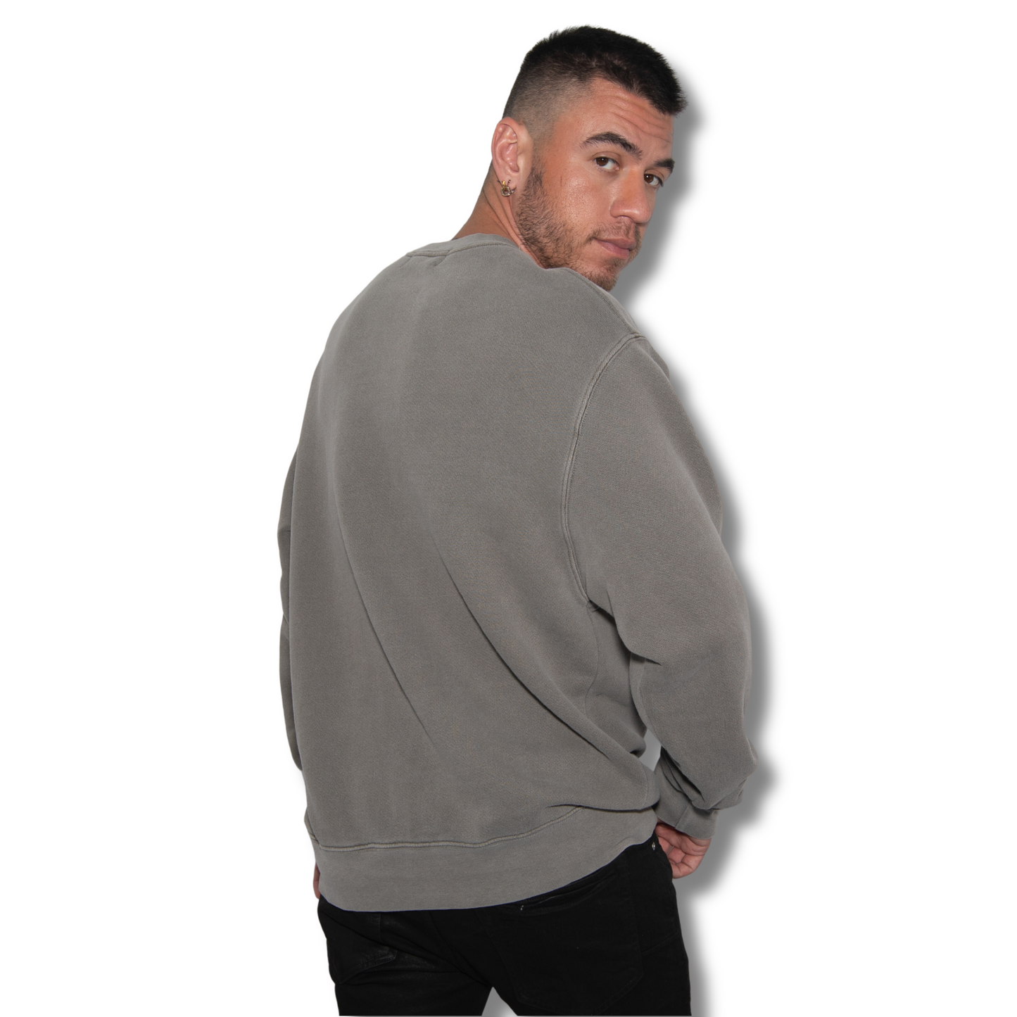 Crew Pullover Sweatshirt / Vintage Grey