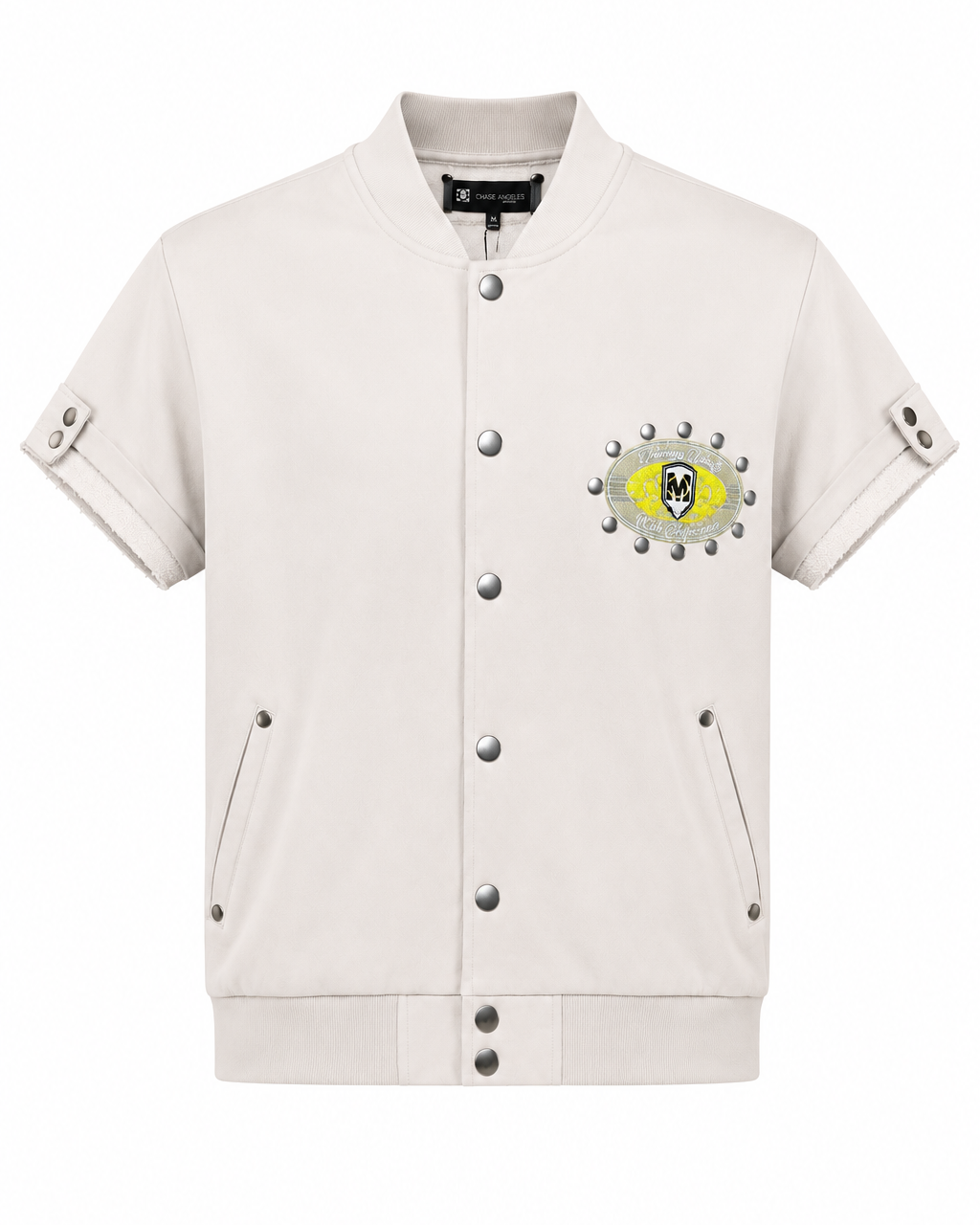 Varsity Cutout Sleeve Top