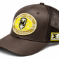 Vinyl Brown Trucker Hat