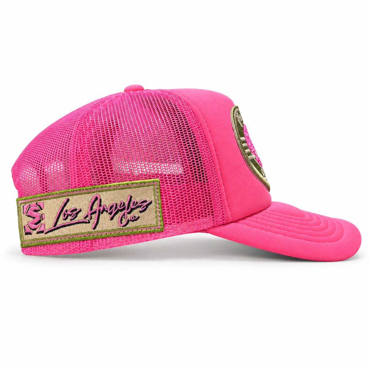 Signature Trucker Hat Pink