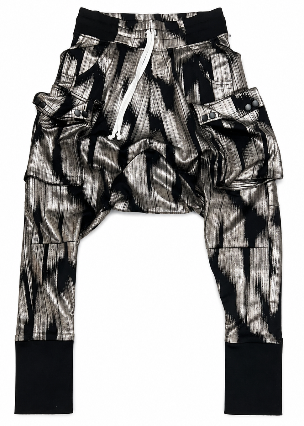 Mercury Drop Crotch Cargo Baggy Pants