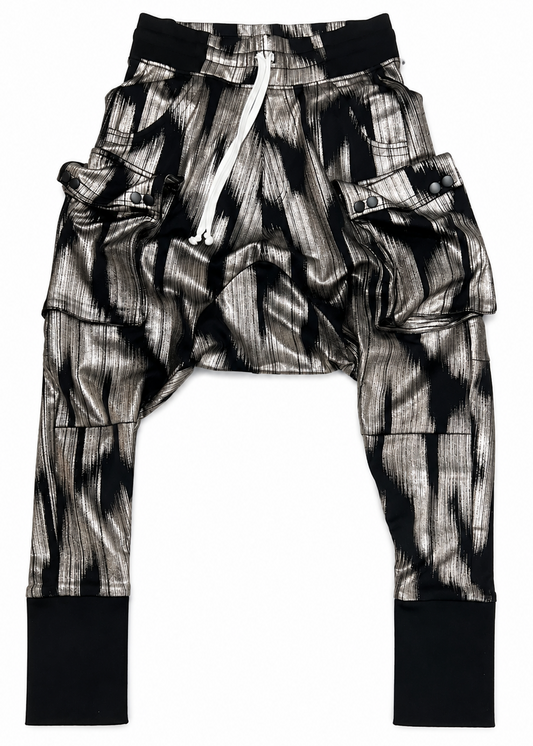 Mercury Drop Crotch Cargo Baggy Pants