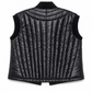 MC Chasson Custom Quilted Waxy Print Vest