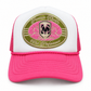 Signature Trucker Hat Pink Mesh