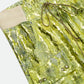 Drop crotch cargo baggy  velvet pants snake print