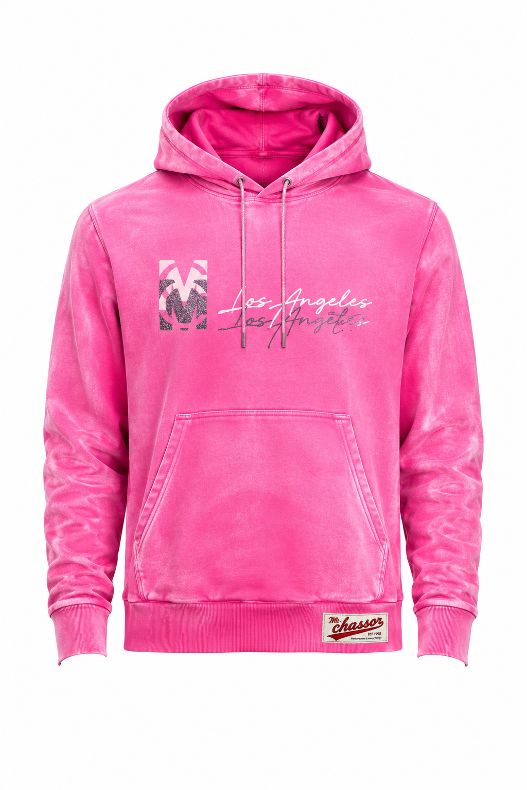 MC Vintage Hoodie Mineral Wash Pink