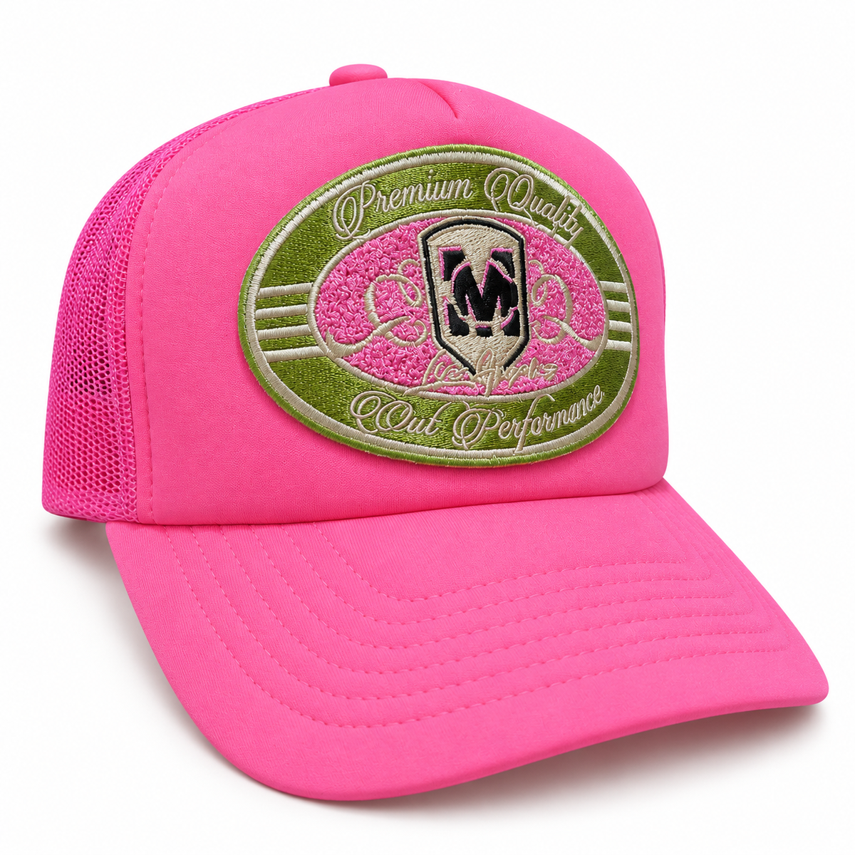 Signature Trucker Hat Pink