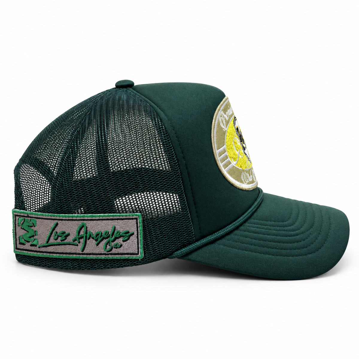 MC Signature Mesh Trucker Hat Forest Green