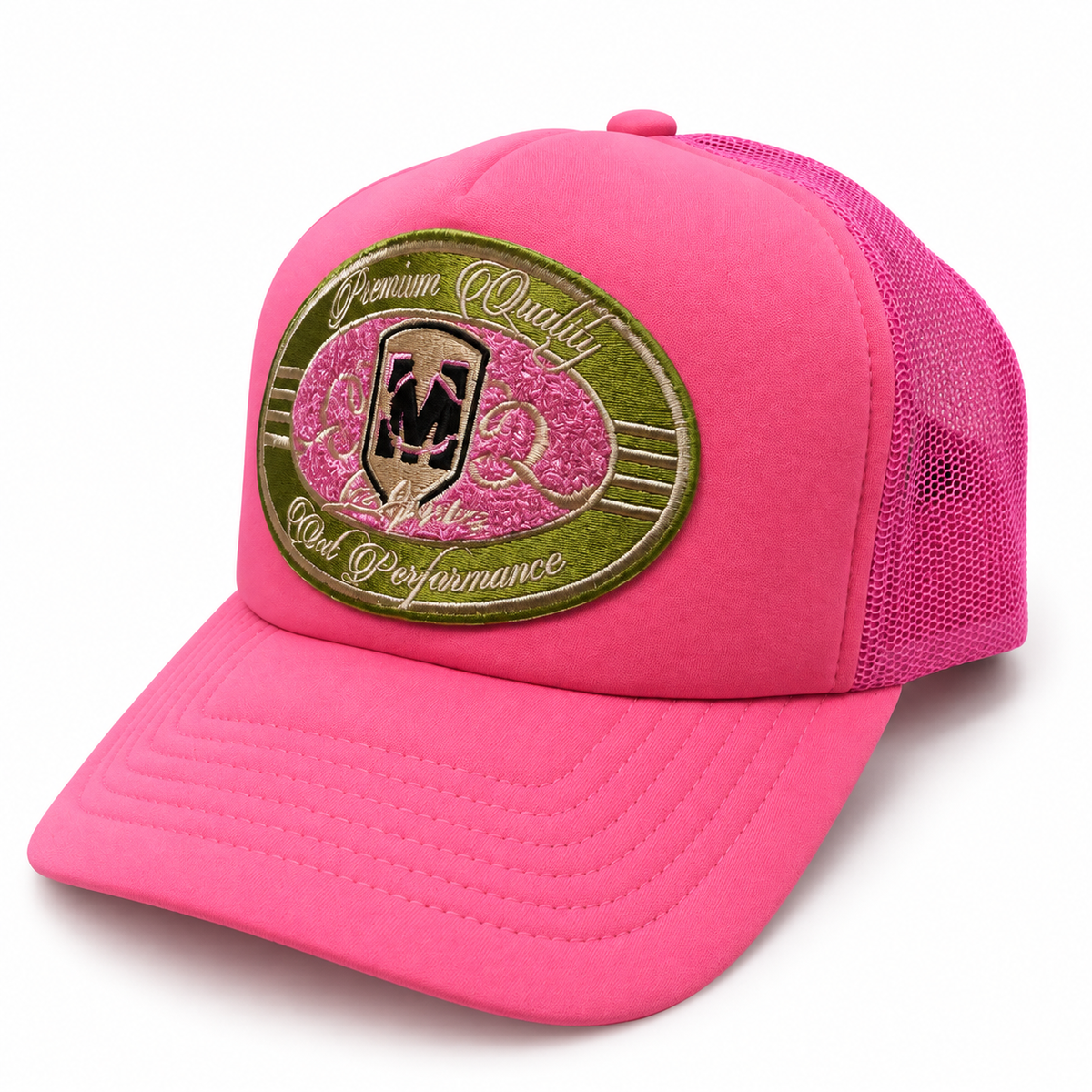 Signature Trucker Hat Pink