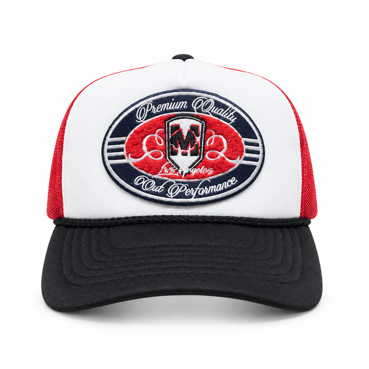 Signature Mesh Trucker Hat Tricolor