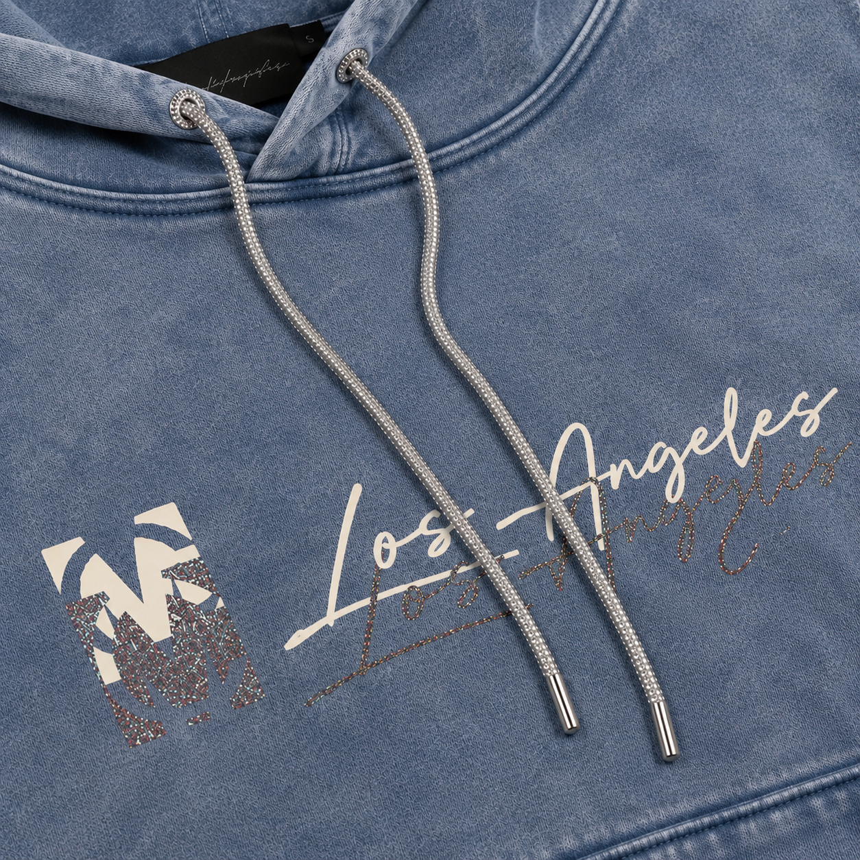 MC Vintage Hoodie Deep Ocean Blue