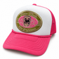 Signature Trucker Hat Pink Mesh