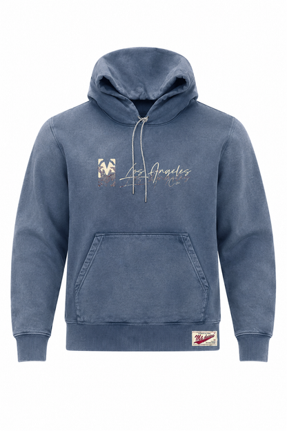 MC Vintage Hoodie Deep Ocean Blue