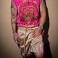 Layered Mesh Track Shorts