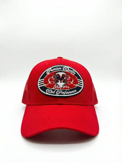 MC Premium Performance Trucker Hat Red