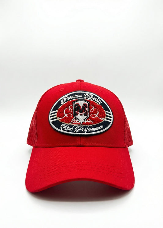 MC Premium Performance Trucker Hat Red