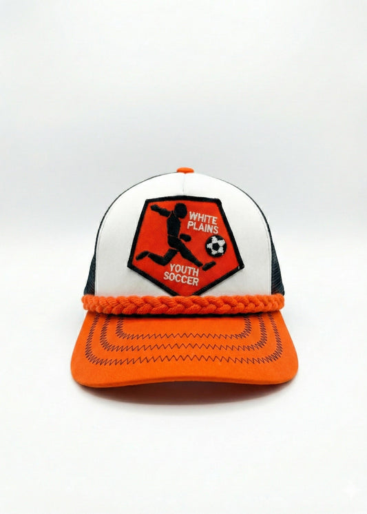 MC Rope Trucker Hat Orange