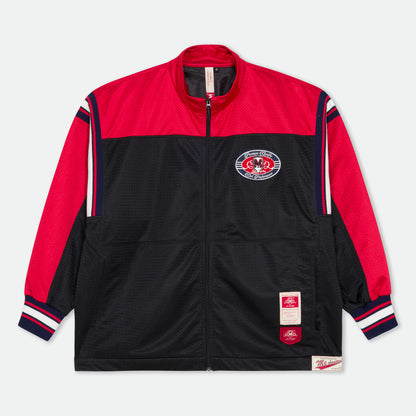 Layered Mesh Track Jacket