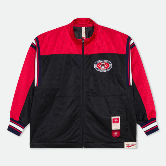 Layered Mesh Track Jacket