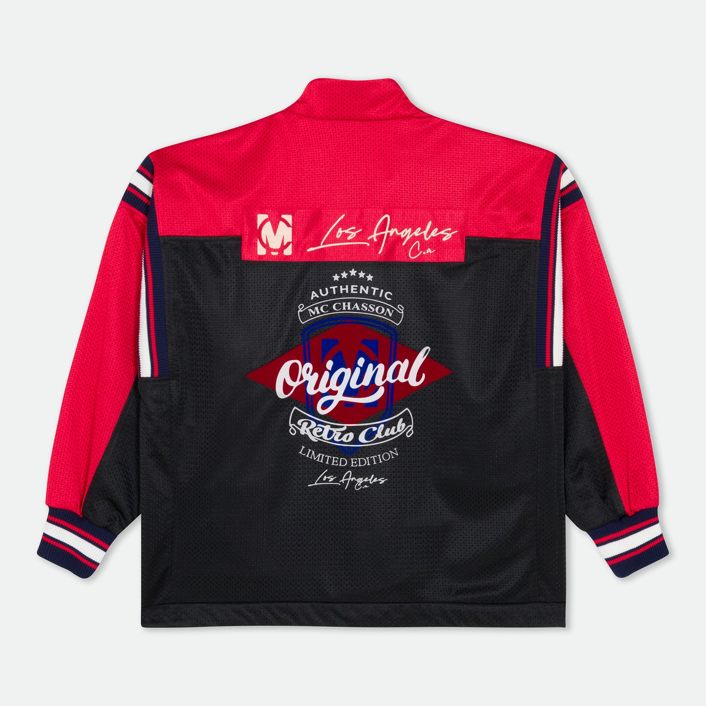 Layered Mesh Track Jacket