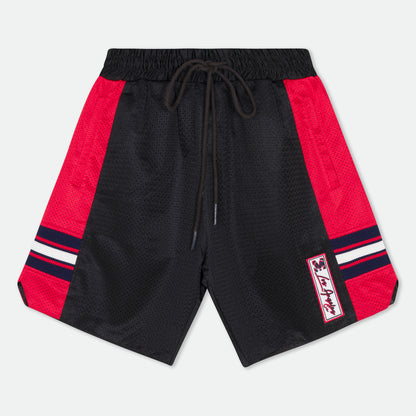 Layered Mesh Track Shorts