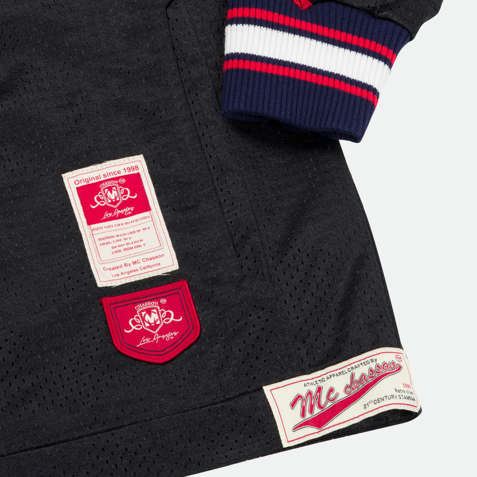 Layered Mesh Track Jacket – MCChasson