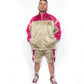 Layered Mesh Track Shorts
