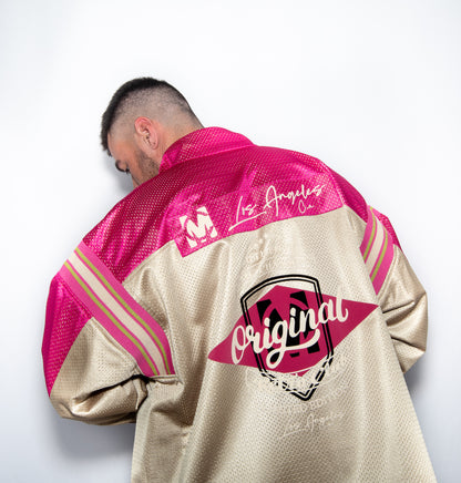 Layered Mesh Track Jacket